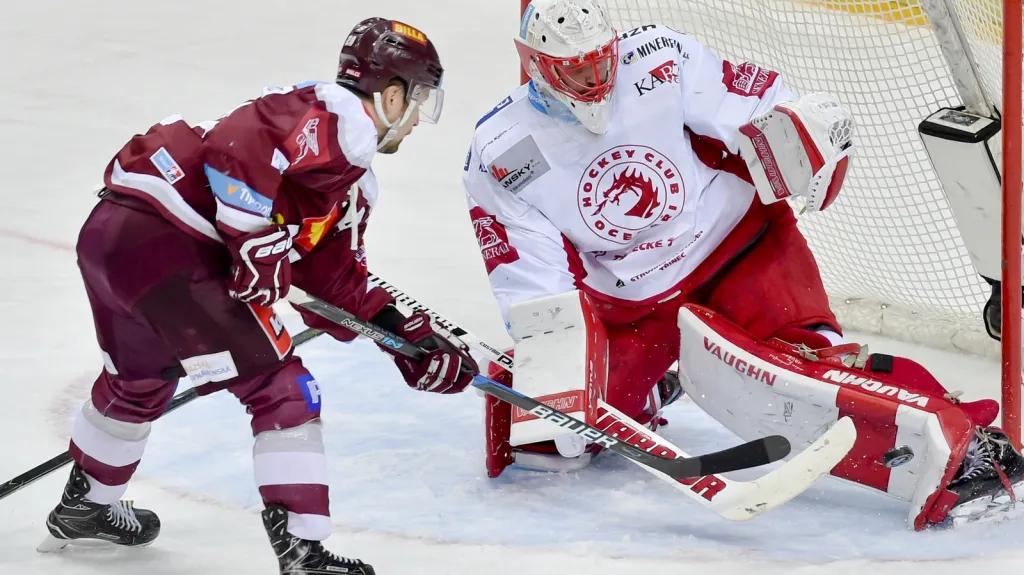 Utkání Sparta - Třinec