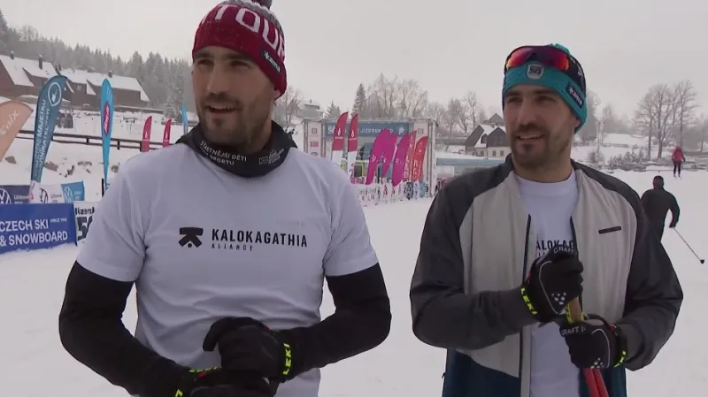 Bratři Svobodovi na virtuální Jizerské 50