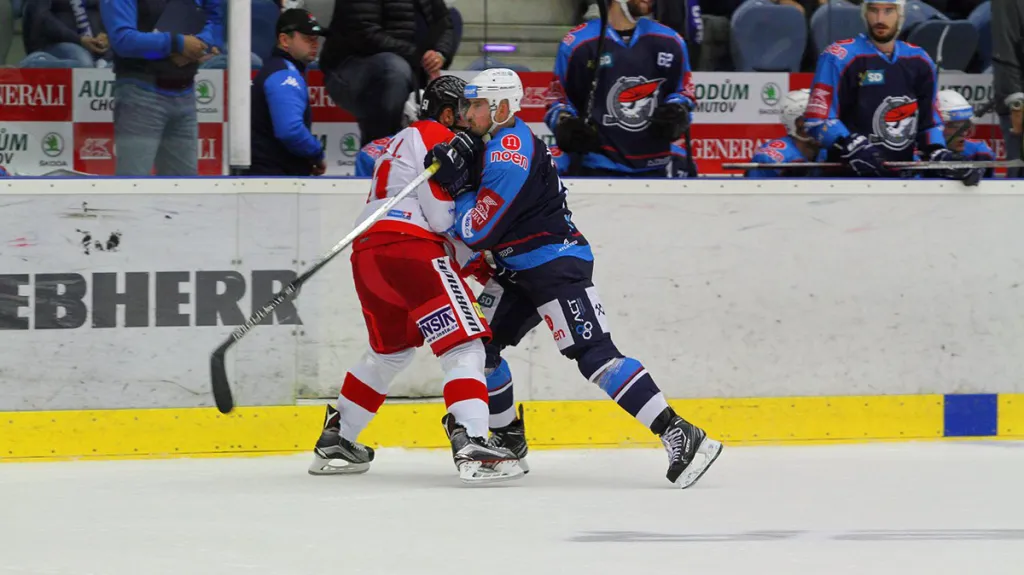 Utkání Chomutov - Olomouc