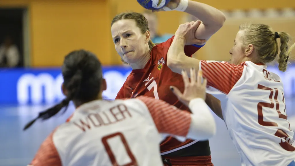 Utkání Dánsko - Česko