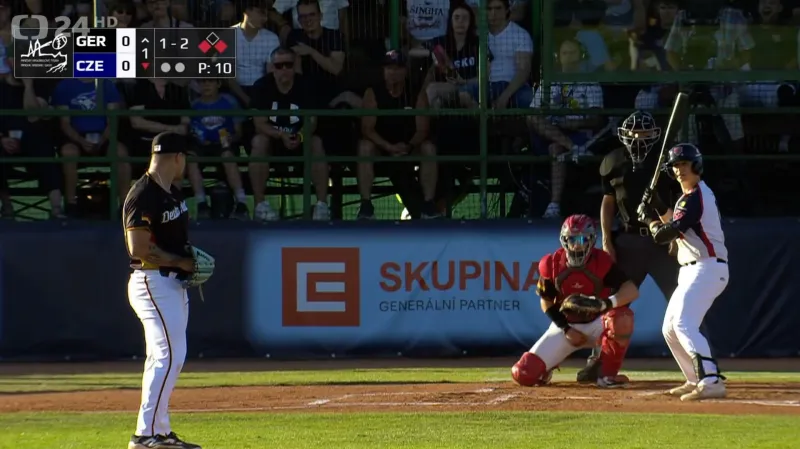 Sestřih finále Pražského baseballového týdne Česko – Německo