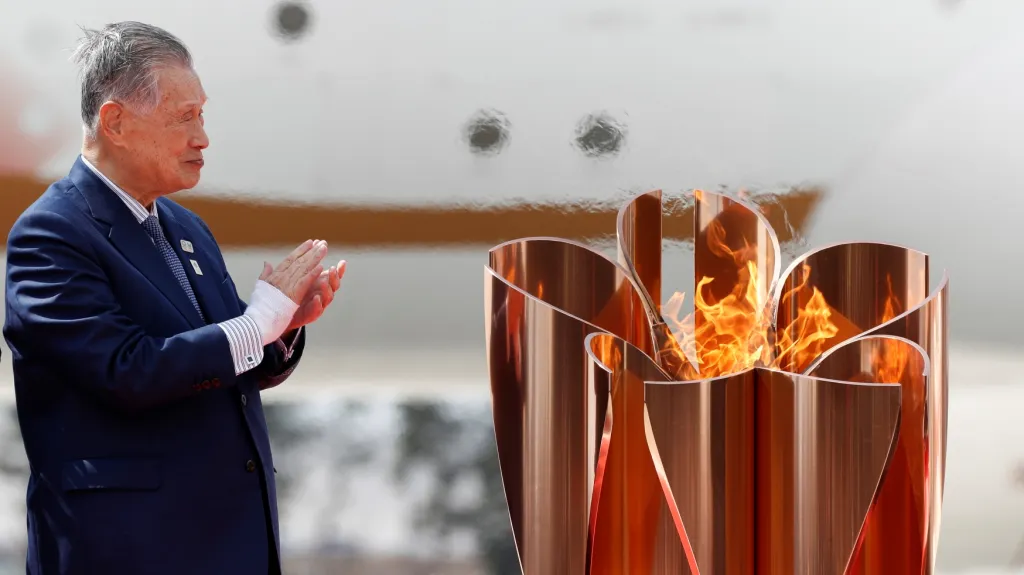 Předseda organizačního výboru OH v Tokiu Joširo Mori