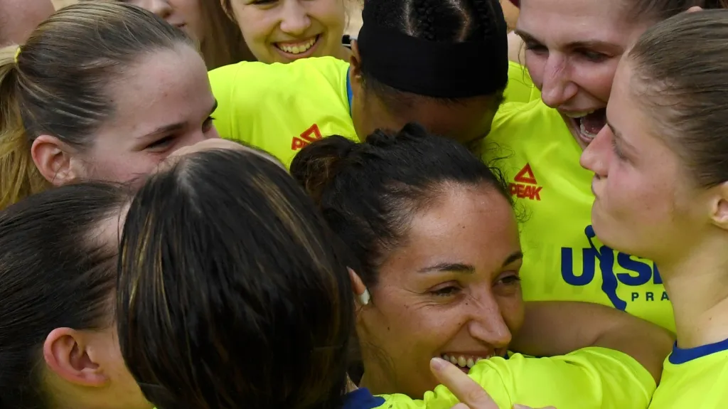 Šťastné hráčky USK