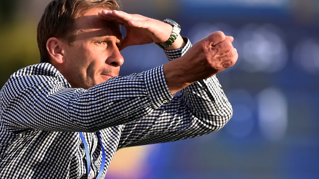 Trenér Jihlavy Ivan Kopecký