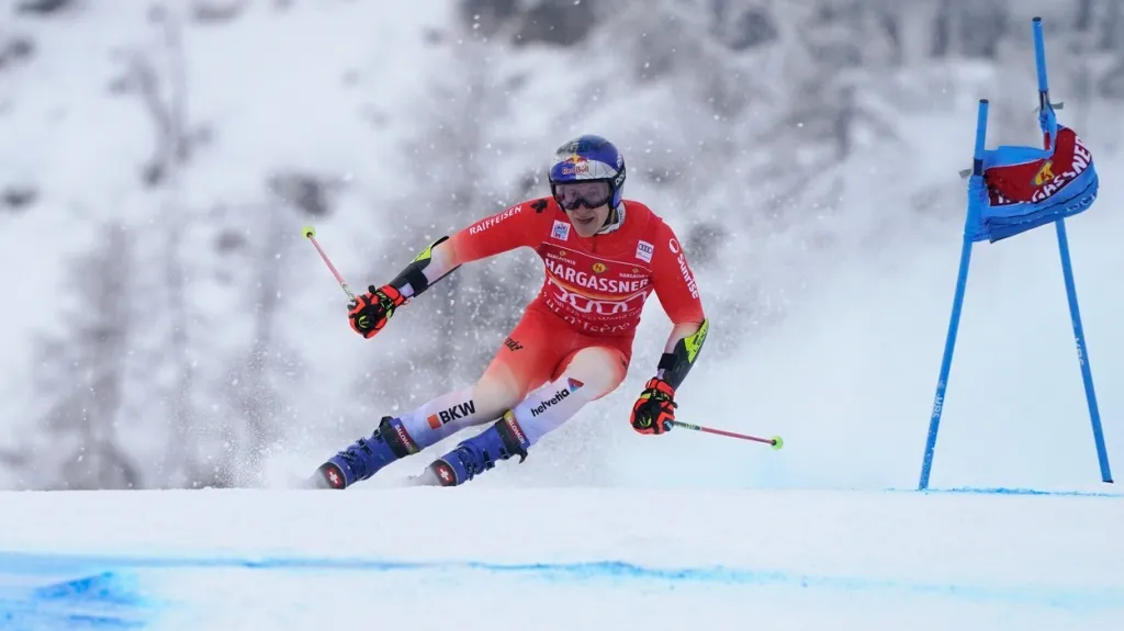 Marco Odermatt na SP ve Val d'Isere