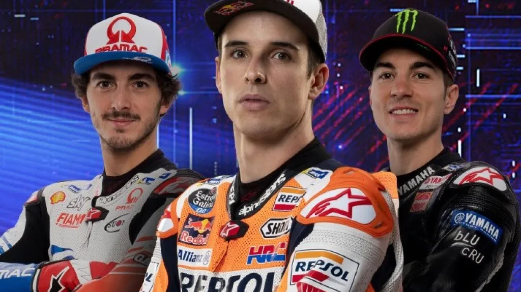 Nejlepší trio v prvním virtuálním závodě MotoGP