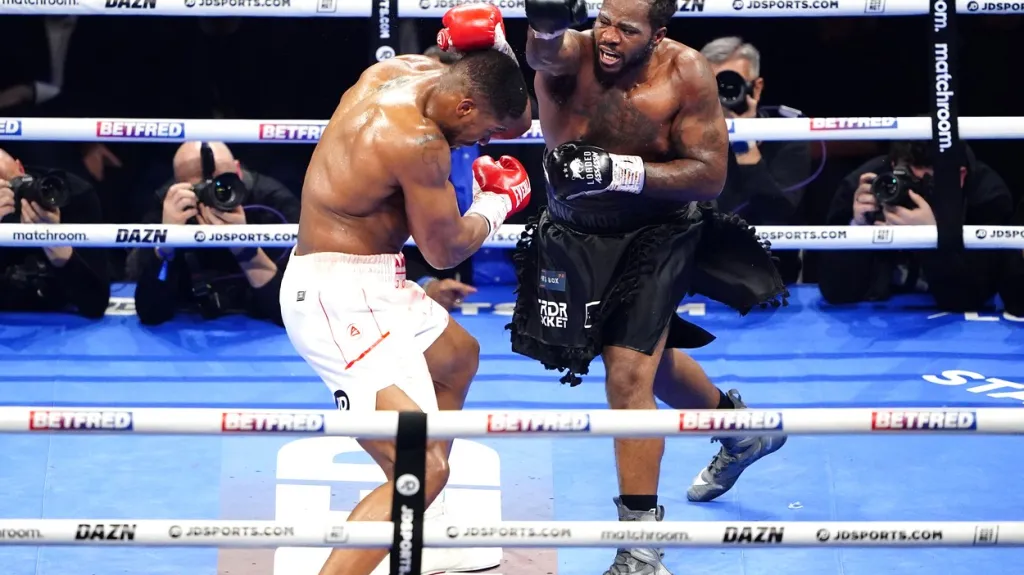 Anthony Joshua proti Jermainu Franklinovi