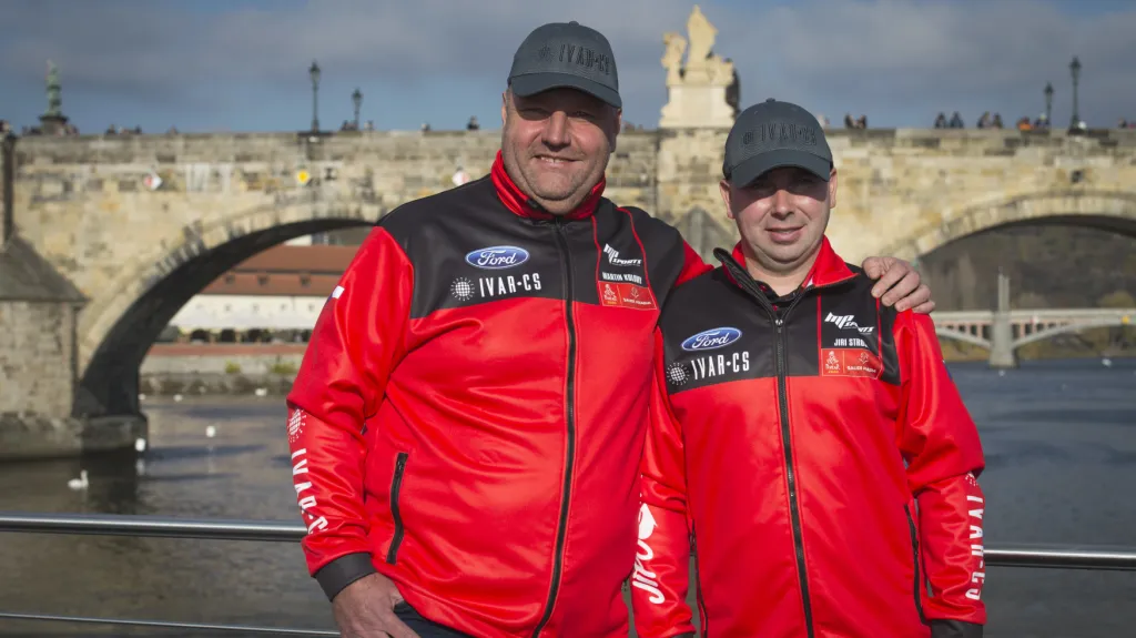 Martin Kolomý a Jiří Stross