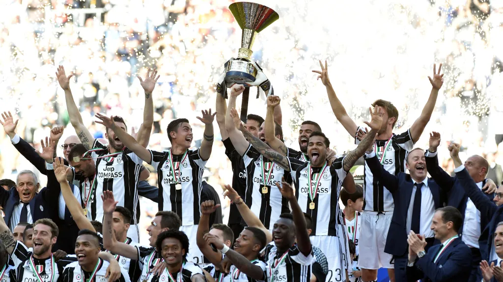 Juventus slaví titul v Serii A