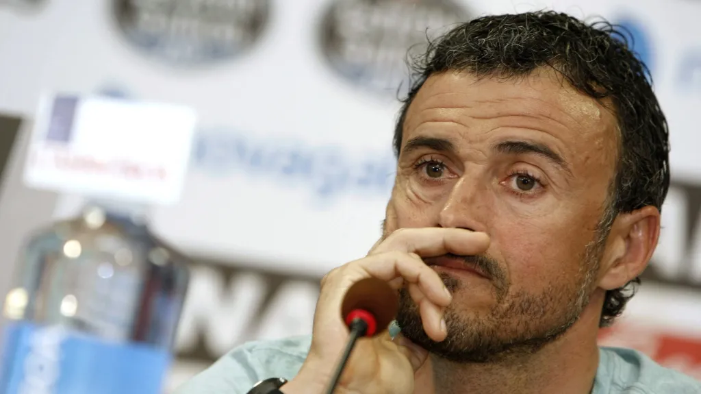 Nový trenér Barcelony Luis Enrique