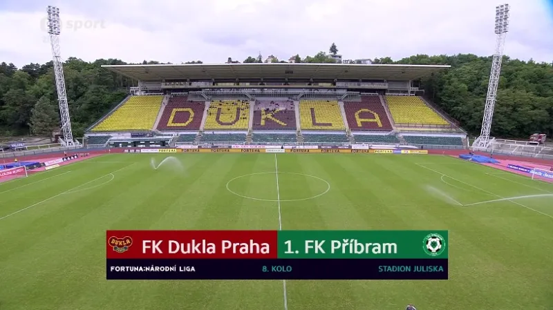 Sestřih a ohlasy utkání Dukla - Příbram