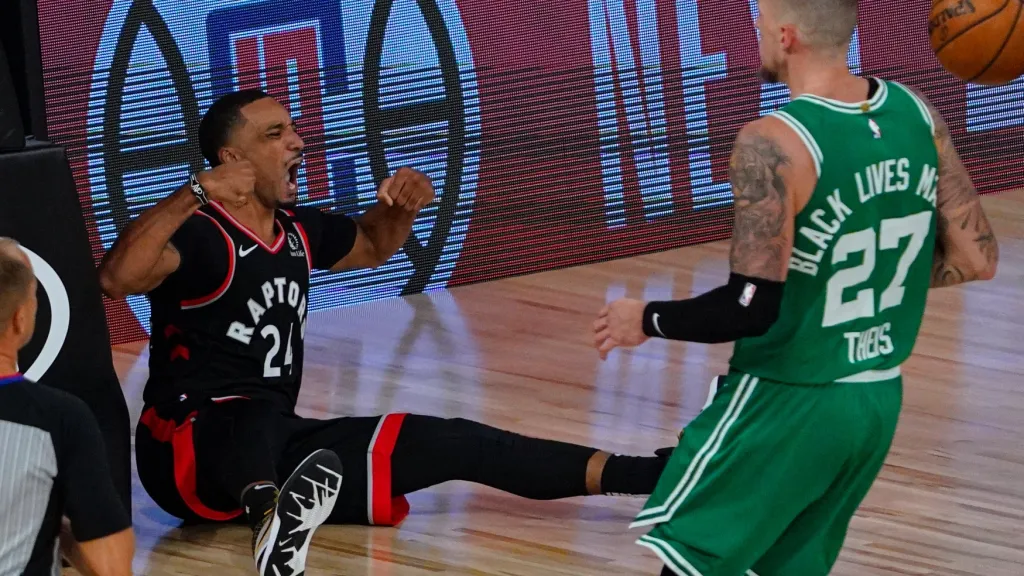 Vítězná radost torontského Raptora