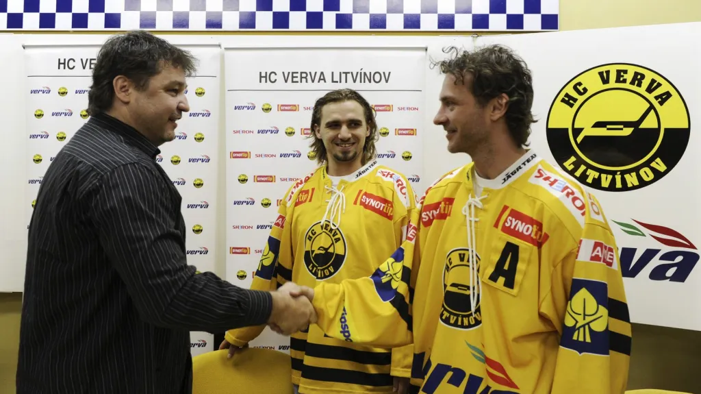 František Lukeš a Viktor Hübl s Robertem Kyselou