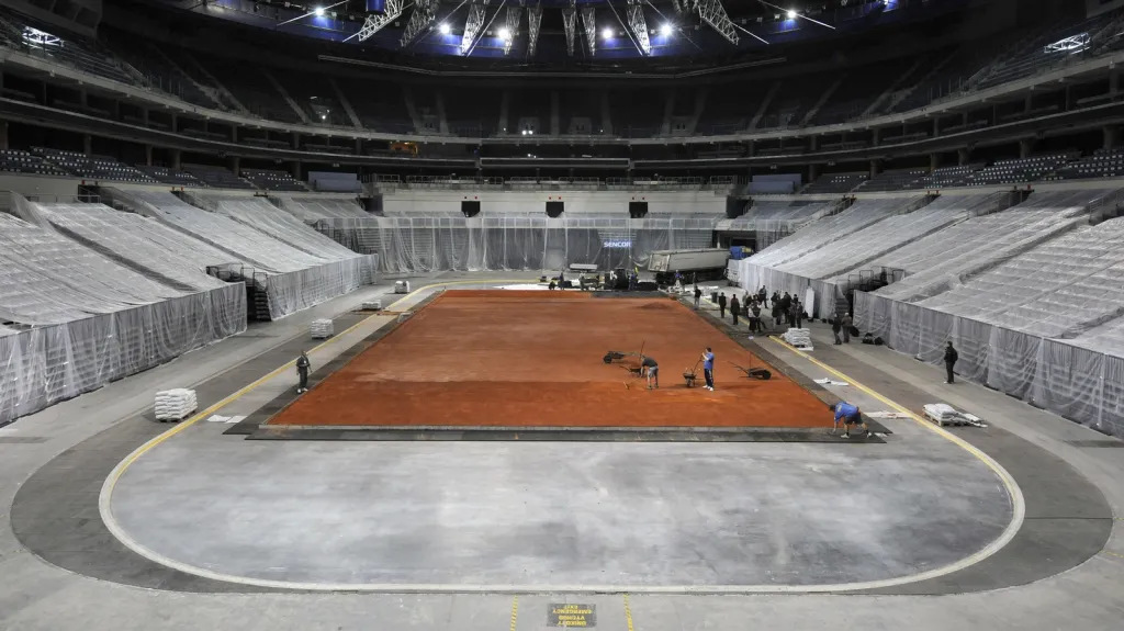 Interiér pražské O2 Arény