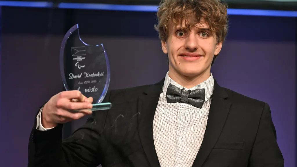 David Kratochvíl získal cenu pro nejlepšího parasportovce
