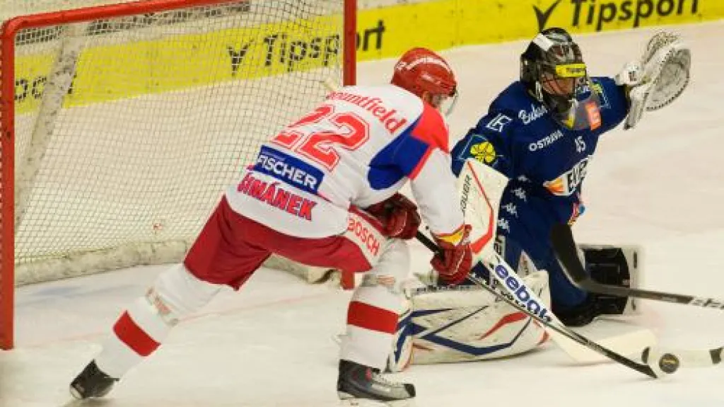 Utkání HC Mountfield České Budějovice - HC Vítkovice Steel