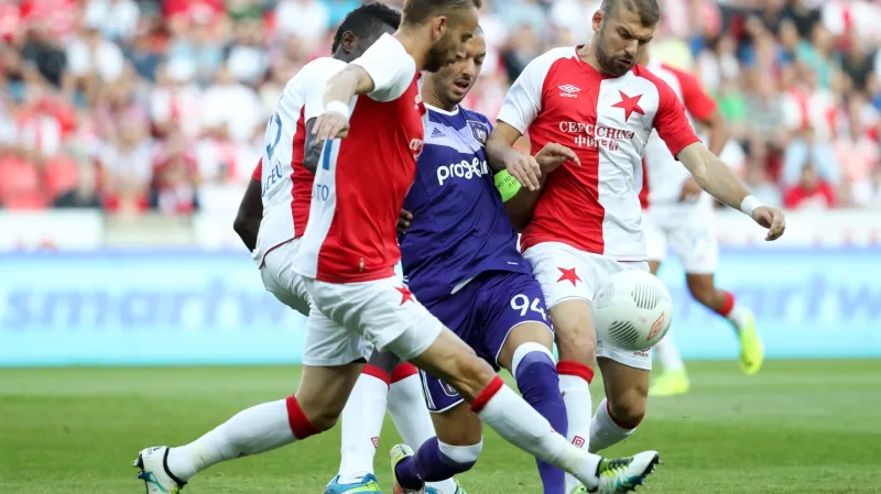 Sestřih utkání Slavia Praha - Anderlecht Brusel