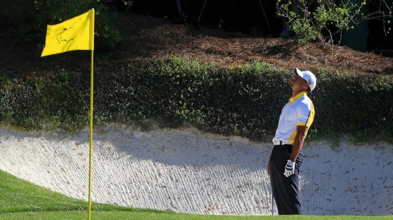 Tiger Woods na turnaji Masters