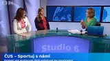 Studio 6: Rozhovor s Lenkou Angelikou Tichou a Evou Samkovou o ČUS - Sportuj s námi