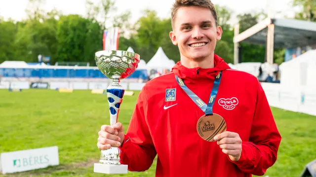 Vlach vybojoval bronz na SP v Budapešti