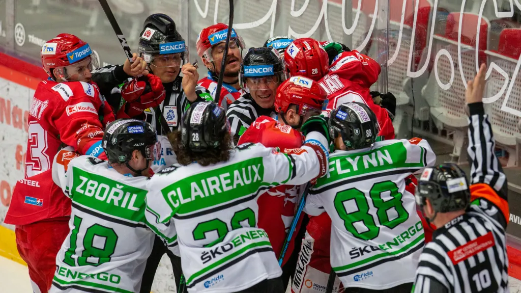 Utkání Třinec – Mladá Boleslav