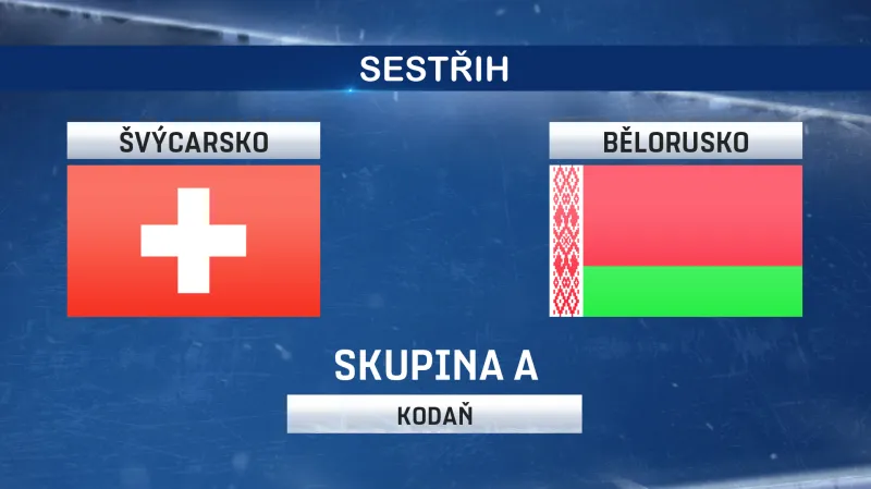 Sestřih utkání Švýcarsko - Bělorusko