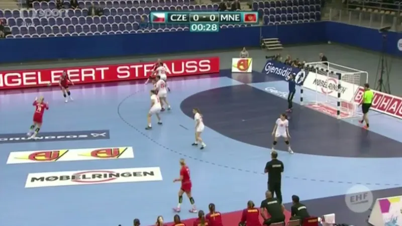 Házenkářky prohrály s Černou Horou, přesto postupují