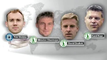 Aktéři údajné korupce v zápasu Olomouc - Bohemians Praha