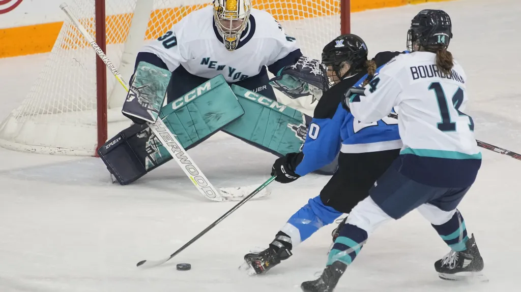 Utkání PWHL mezi Torontem a New Yorkem