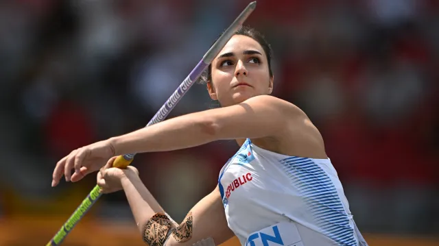 Třetí pokus v kvalifikaci oštěpu Nikol Tabačkové s ohlasem