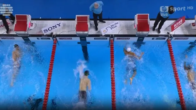 David Popovici vyhrál kraulařskou dvoustovku