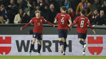 Gól v utkání Česko – Dánsko: Šulc – 1:0 (3. minuta)