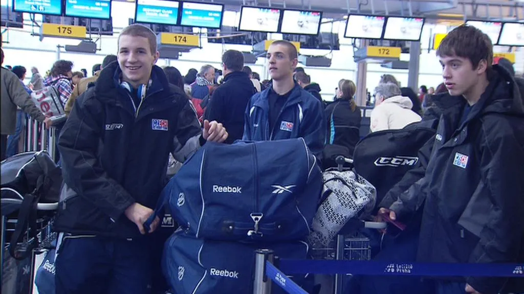 Sedmnáctka před odletem na World Hockey Challenge