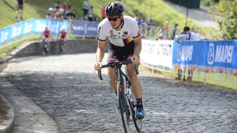 John Degenkolb si zkouší trať mistrovství světa