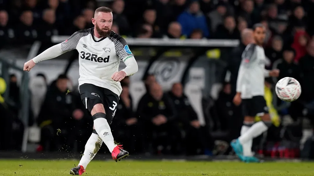 Wayne Rooney v dresu Derby County