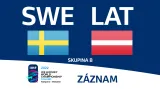 Záznam utkání Švédsko - Lotyšsko