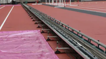 Přípravy na MS v atletice