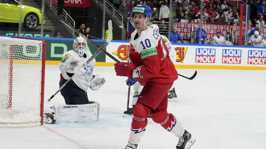 Roman Červenka v reprezentačním dresu