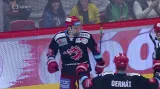 Gól v utkání Třinec - Olomouc: P. Vrána - 1:1 (19. min.)