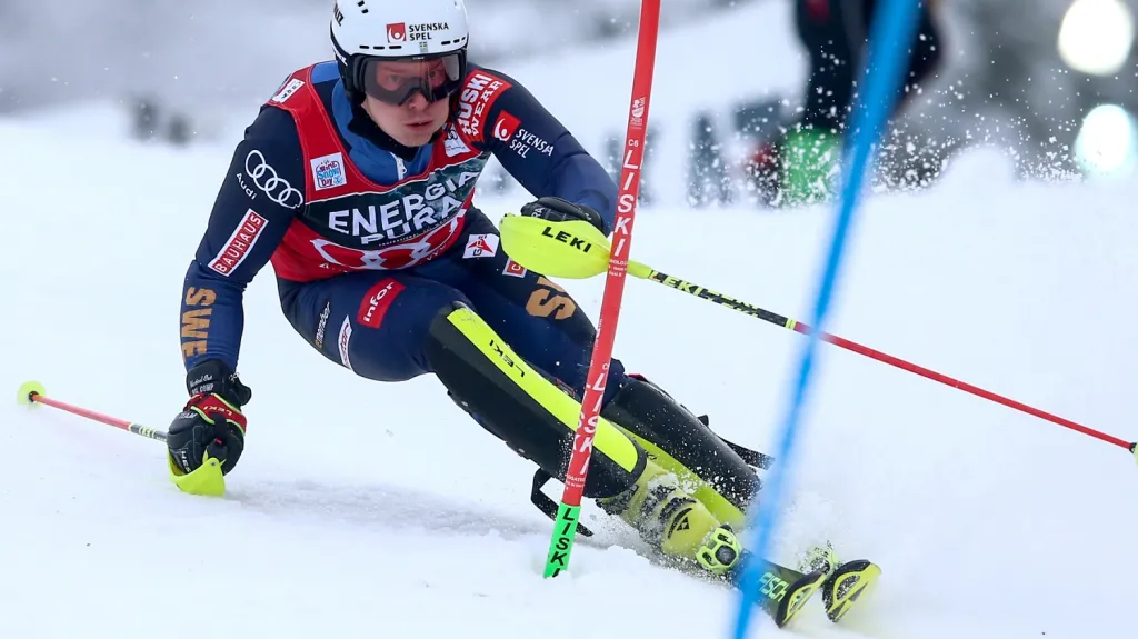 Kristoffer Jakobsen na trati v Záhřebu