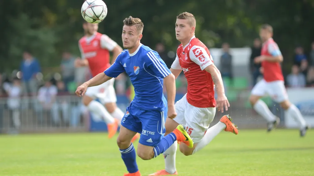 Utkání Pardubice - Baník Ostrava