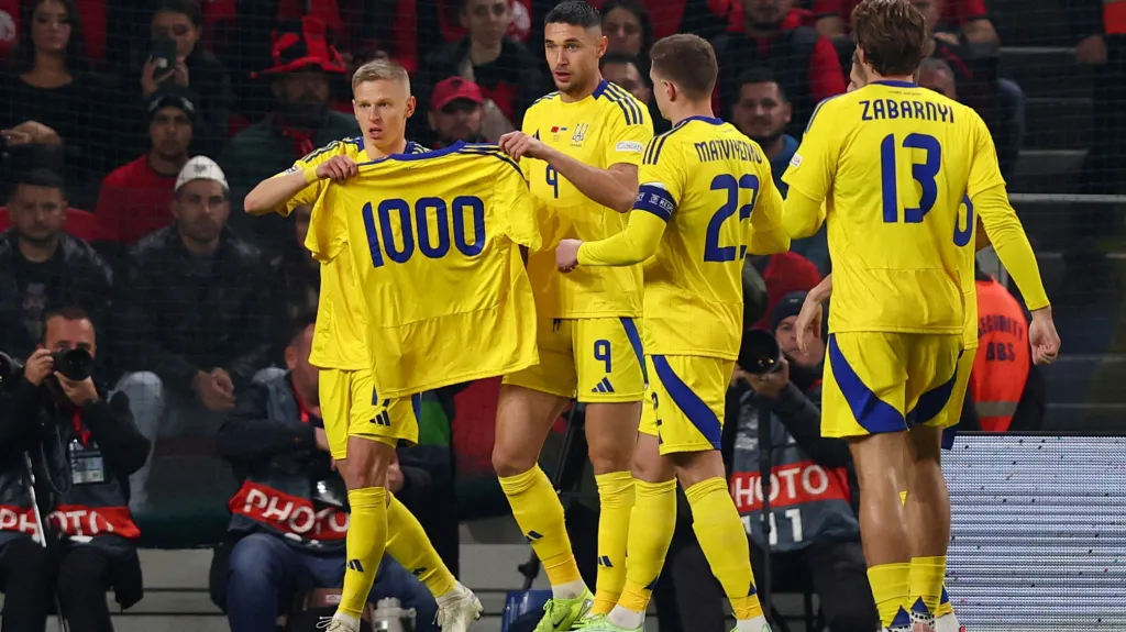 Ukrajinští fotbalisté