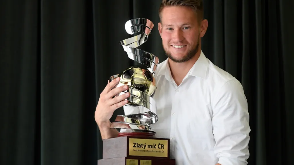 Tomáš Vaclík se Zlatým míčem ČR