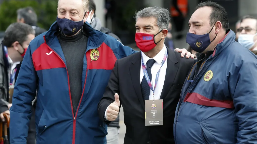 Staronový předseda Barcelony Joan Laporta