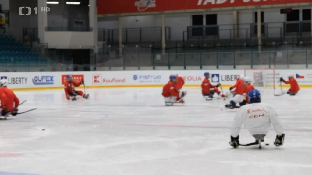 Parahokejisté se účastní turnaje v Ostravě