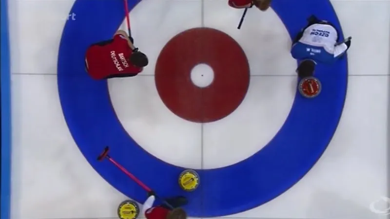 Sestřih curlingu: Česko - Německo
