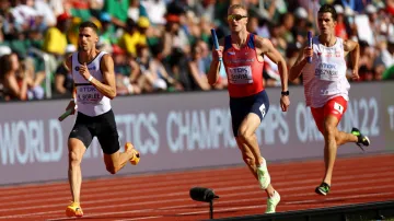 Český rekord Šorma a spol. ve štafetě na 4 x 400 metrů s ohlasy