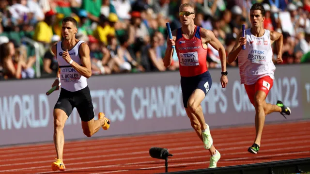 Český rekord Šorma a spol. ve štafetě na 4 x 400 metrů s ohlasy