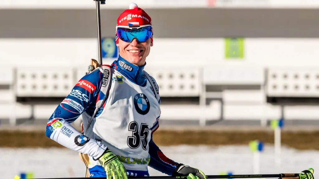 Michal Krčmář ve slovinské Pokljuce