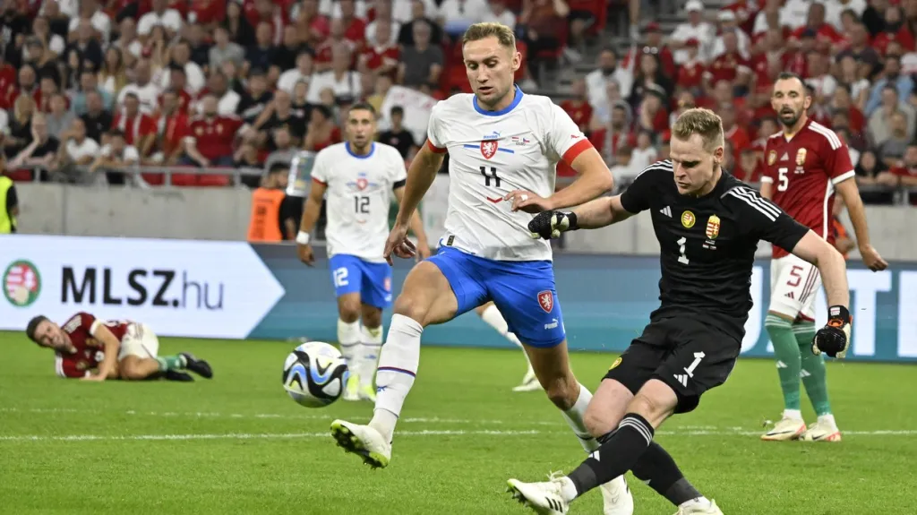 Jan Kuchta v zápase s Maďarskem